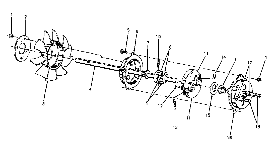 Cub Cadet, Kompakttraktoren, 1772, 1772 (1989), Antriebswelle, Kupplung, MTD Ersatzteil-Zeichnungen