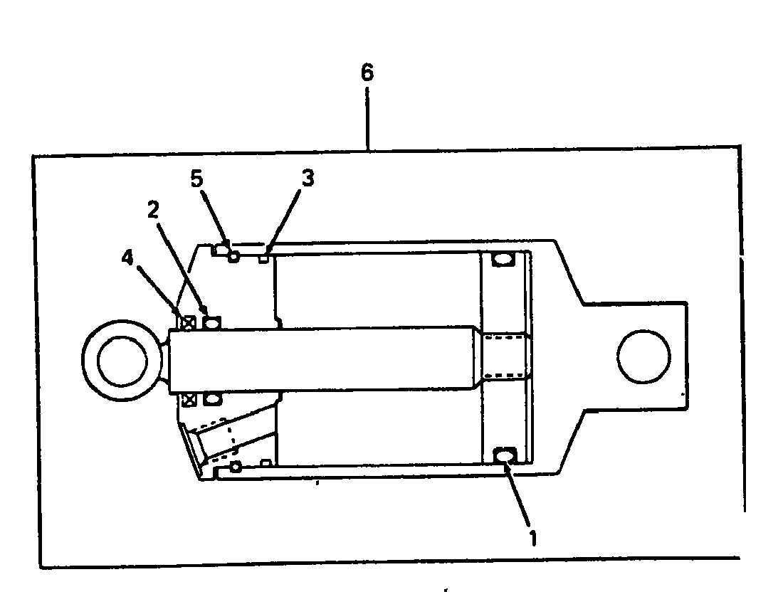 Cub Cadet, Kompakttraktoren, 1772, 1772 (1989), Hydraulikzylinder, MTD Ersatzteil-Zeichnungen
