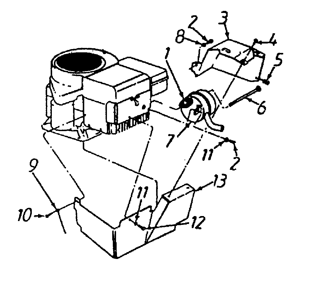 MTD, Rasentraktoren, B/130, 135N475F678 (1995), Motorzubehör, MTD Ersatzteil-Zeichnungen