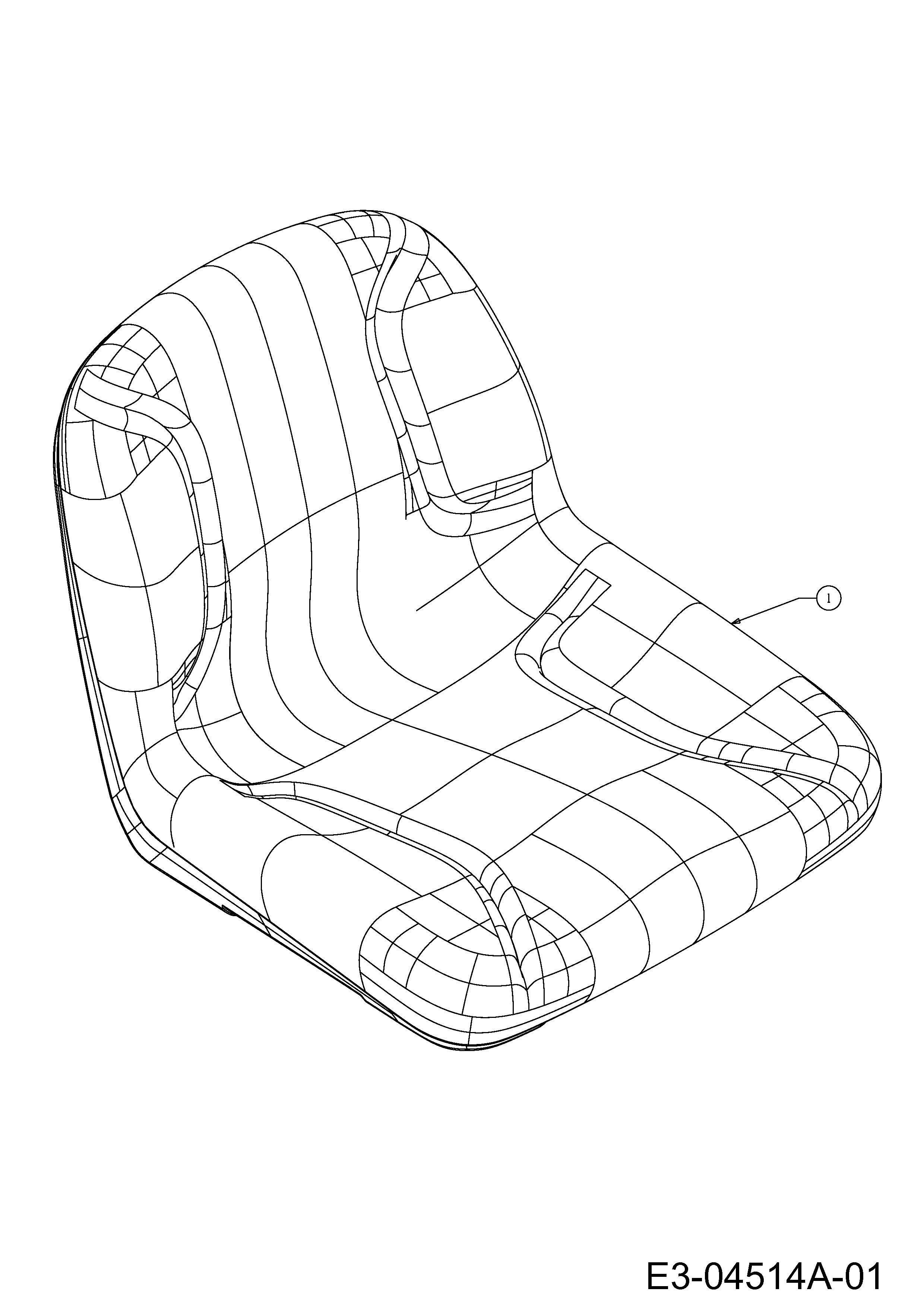 Massey Ferguson, Rasentraktoren, MF 50-24 SD, 13BI92CP695 (2013), Sitz, Sitzschalter, MTD Ersatzteil-Zeichnungen